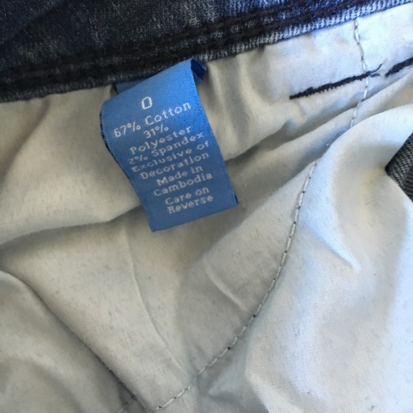 Simply Vera Vera Wang blue jeans - Picture 3 of 3